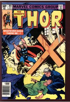 THOR #303 7.0 MARK JEWELERS front cover