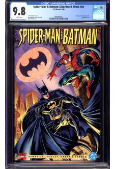 SPIDER-MAN & BATMAN: DISORDERED MINDS #NN CGC 9.8 WHITE PAGES front cover