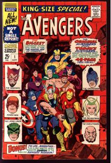 AVENGERS ANNUAL #1 6.5 front cover