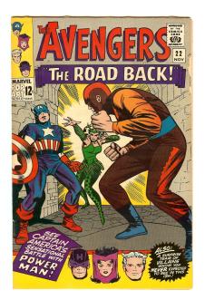 AVENGERS #22 7.0 front cover