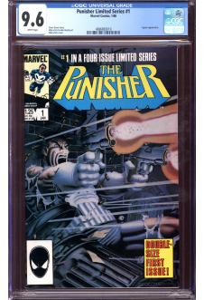 PUNISHER LIMITED SERIES #1 CGC 9.6 WHITE PAGES front cover