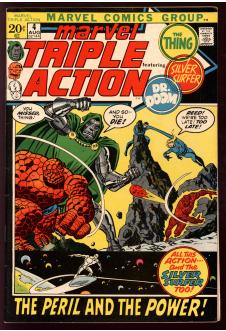 MARVEL TRIPLE ACTION #4 5.0 front cover