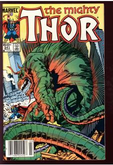 THOR #341 7.5 MARK JEWELERS front cover