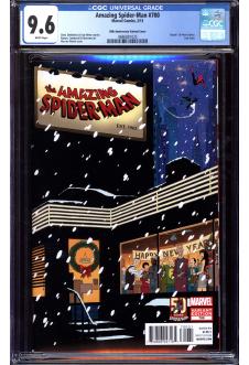 AMAZING SPIDER-MAN #700 CGC 9.6 WHITE PAGES front cover