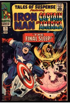 TALES OF SUSPENSE #74 4.5 front cover