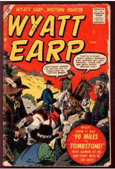 WYATT EARP #17 1.5 front cover