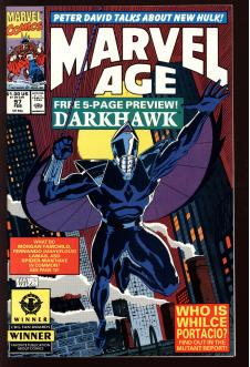 MARVEL AGE #97 8.0 front cover