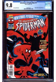 ADVENTURES OF SPIDER-MAN #11 CGC 9.8 WHITE PAGES front cover