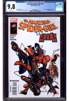AMAZING SPIDER-GIRL #19 CGC 9.8 WHITE PAGES front cover