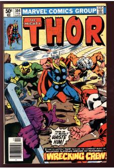 THOR #304 7.0 MARK JEWELERS front cover