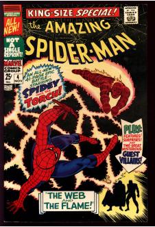 AMAZING SPIDER-MAN ANNUAL #4 6.0 front cover