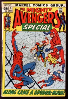 AVENGERS ANNUAL #5 4.0 front cover
