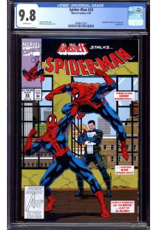 SPIDER-MAN #33 CGC 9.8 WHITE PAGES front cover