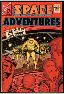 SPACE ADVENTURES #53 4.5 front cover