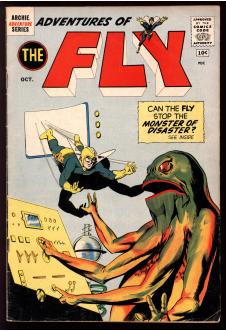 ADVENTURES OF THE FLY #15 4.5 front cover