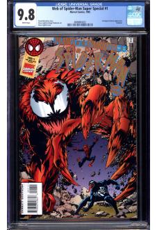 WEB OF SPIDER-MAN SUPER SPECIAL #1 CGC 9.8 WHITE PAGES front cover