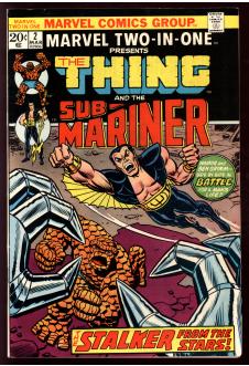 MARVEL TWO-IN-ONE #2 5.0 front cover