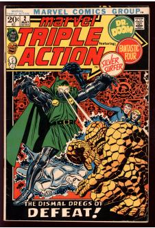 MARVEL TRIPLE ACTION #2 5.0 front cover
