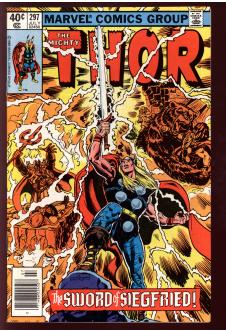 THOR #297 7.5 MARK JEWELERS front cover