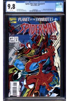 SPIDER-MAN SUPER SPECIAL #1 CGC 9.8 WHITE PAGES front cover