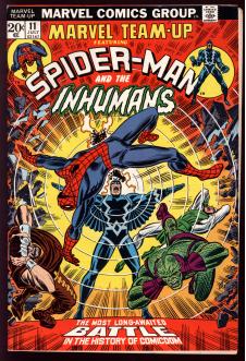 MARVEL TEAM-UP #11 4.5 front cover