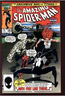 AMAZING SPIDER-MAN #283 9.2 front cover