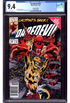 DAREDEVIL #310 CGC 9.4 WHITE PAGES front cover