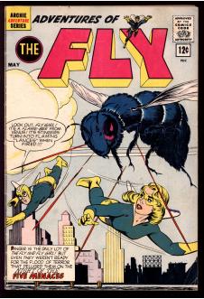 ADVENTURES OF THE FLY #19 4.0 front cover