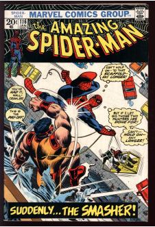 AMAZING SPIDER-MAN #116 4.5 front cover