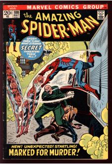 AMAZING SPIDER-MAN #108 5.0 front cover