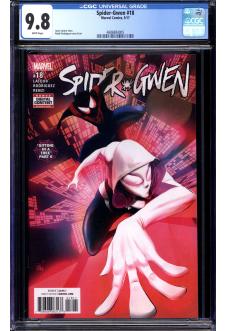 SPIDER-GWEN #1 CGC 9.8 WHITE PAGES PHANTOM | Reece's Rare Comics