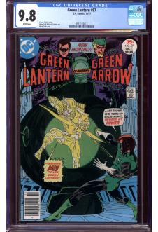 GREEN LANTERN #97 CGC 9.8 WHITE PAGES | Reece's Rare Comics