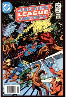 Cover of Justice League of America #211