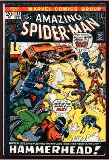 AMAZING SPIDER-MAN #114 4.0 front cover