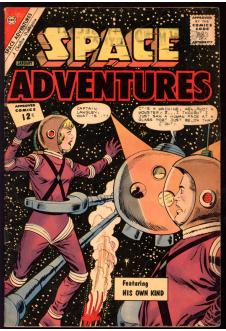 SPACE ADVENTURES #49 4.5 front cover