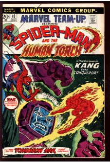 MARVEL TEAM-UP #10 6.0 front cover