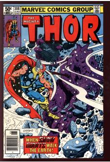 THOR #308 7.5 MARK JEWELERS front cover