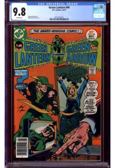 GREEN LANTERN #94 CGC 9.8 WHITE PAGES front cover