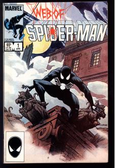 WEB OF SPIDER-MAN #1 7.5 front cover