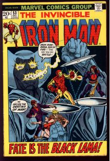 IRON MAN #53 6.5 front cover