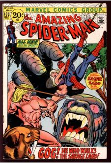 AMAZING SPIDER-MAN #103 5.0 front cover