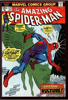 AMAZING SPIDER-MAN #128 5.0 front cover
