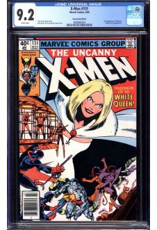 X-MEN #131 CGC 9.2 WHITE PAGES front cover