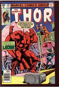 THOR #302 6.5 MARK JEWELERS front cover