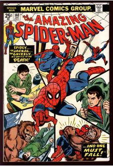AMAZING SPIDER-MAN #140 5.0 front cover