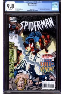 SPIDER-MAN #53 CGC 9.8 WHITE PAGES front cover