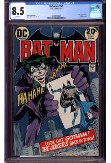 BATMAN #251 CGC 8.5 WHITE PAGES front cover