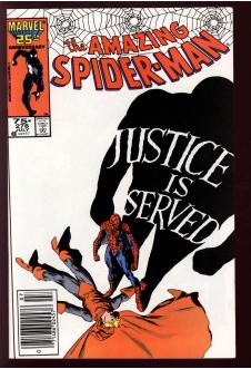 AMAZING SPIDER-MAN #278 6.0 MARK JEWELERS front cover
