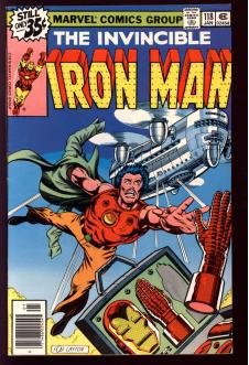 IRON MAN #118 7.5 front cover