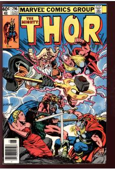 THOR #296 6.5 MARK JEWELERS front cover